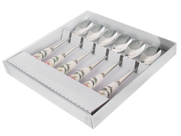 Набор чайных ложек Пион Lefard 6 шт 15 см 943-194 фото 2