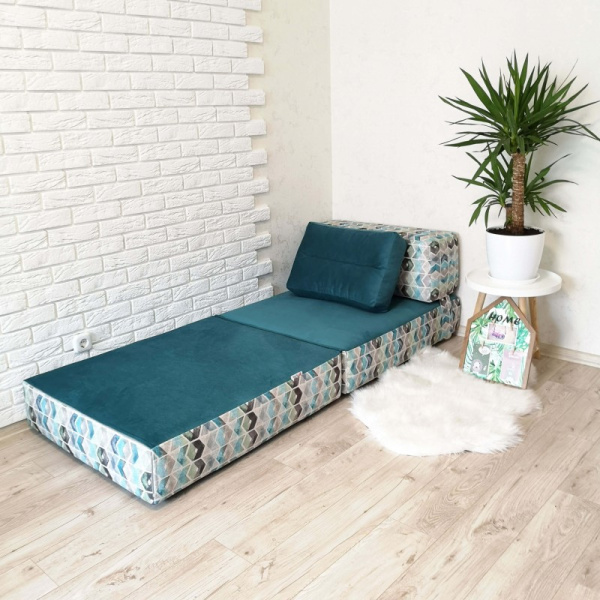 Диван-трансформер велюр Ромб фото 2