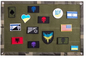 Стенд для шевронов, военных наград TM IDEIA 40х60 см фото 2 Стенд для шевронов, военных наград TM IDEIA 40х60 см фото 2