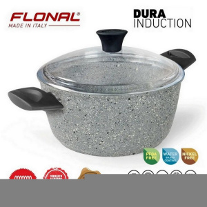 Каструля Flonal Dura Induction з кришкою фото 2 Каструля Flonal Dura Induction з кришкою фото 2