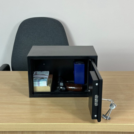 Меблевий сейф СМ-200 чорний