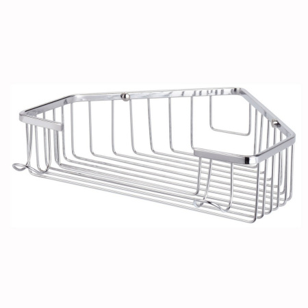 Полиця для ванної Besser   24.5х23.5х6.5см з гачками KM-8509C