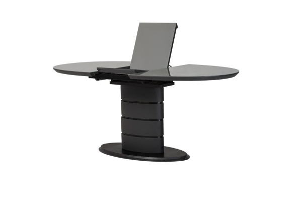 Обідній стіл  ТМ-65 Сірий 140(160)х90