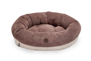 Овальный Лежак Bagel Brown фото 1 Овальный Лежак Bagel Brown фото 1