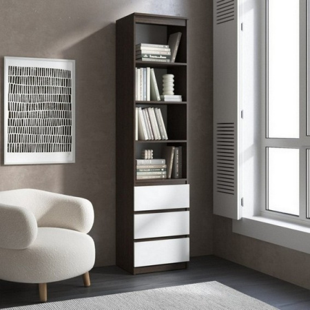 Пенал з відкритими полицями та ящиками R-25