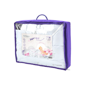 Ковдра Super Soft дитяча ТM PAPAELLA 100х135 см Білий фото 4 Ковдра Super Soft дитяча ТM PAPAELLA 100х135 см Білий фото 4